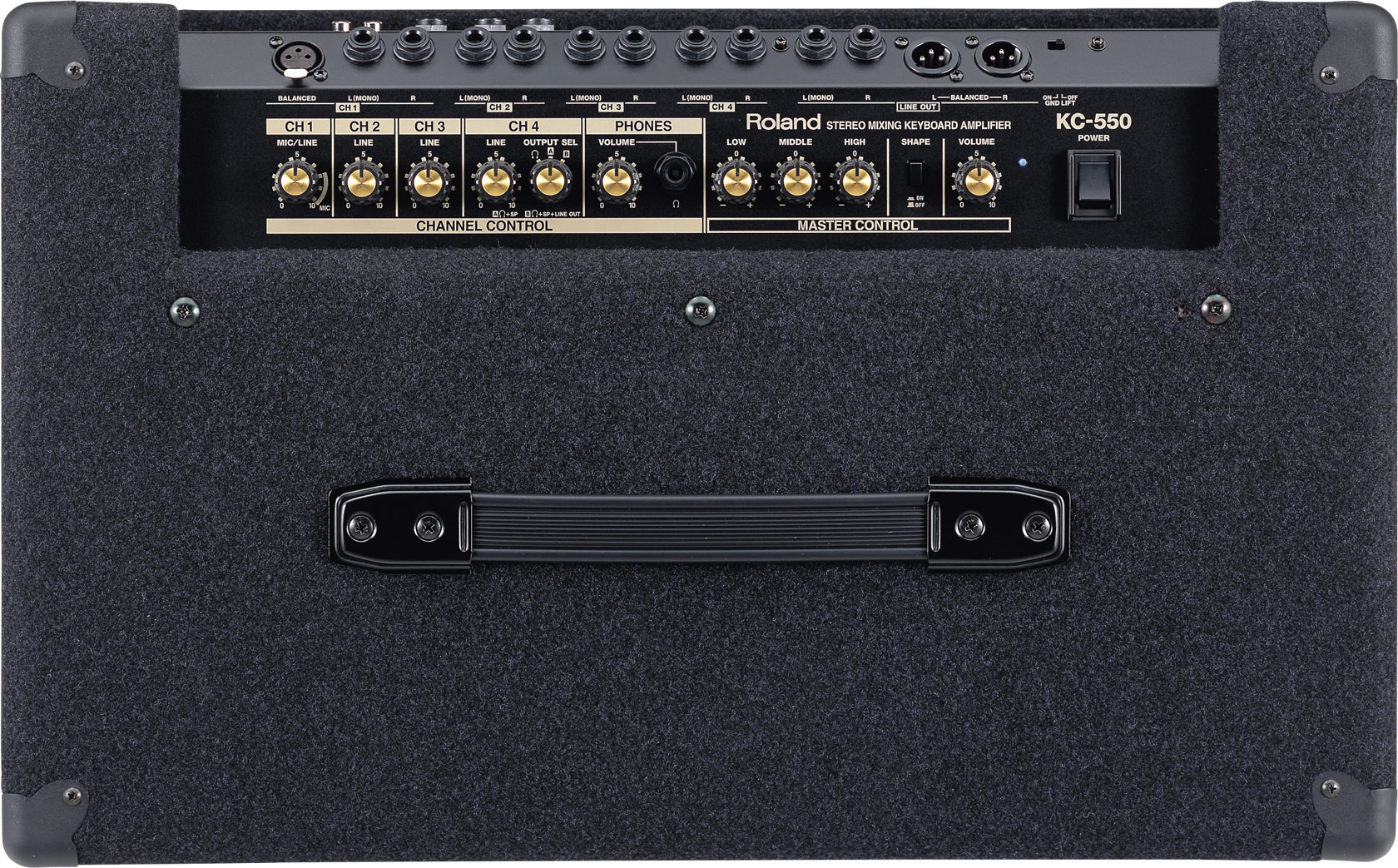 KC-550 4-Ch Mixing Keyboard Amplifier - Image 3
