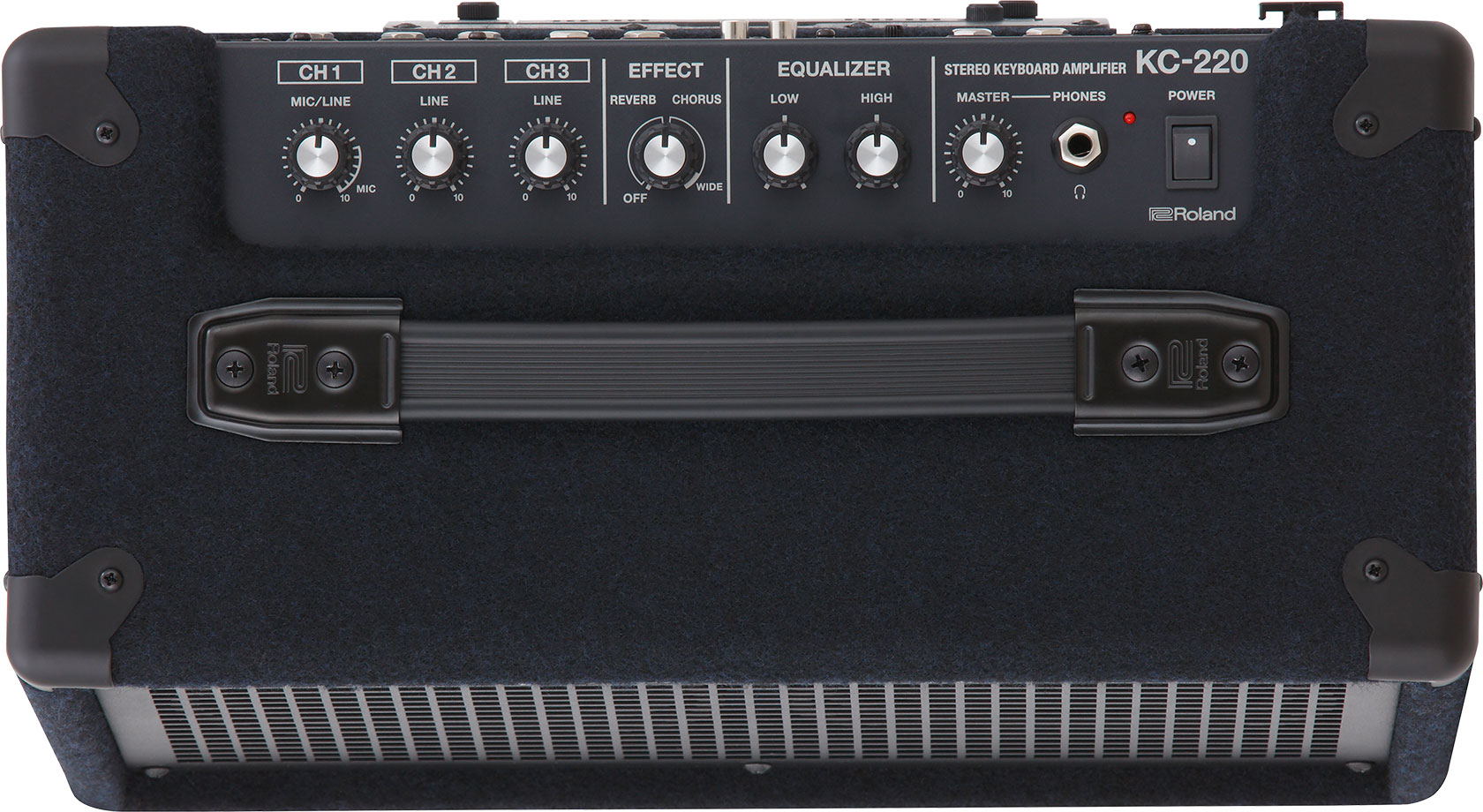 KC-220 Battery Powered Stereo Keyboard Amplifier - Image 2