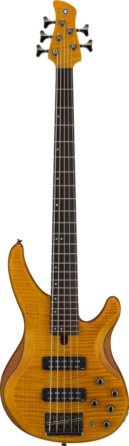 Yamaha TRBX605FM 5-String Electric Bass Guitar - Image 2