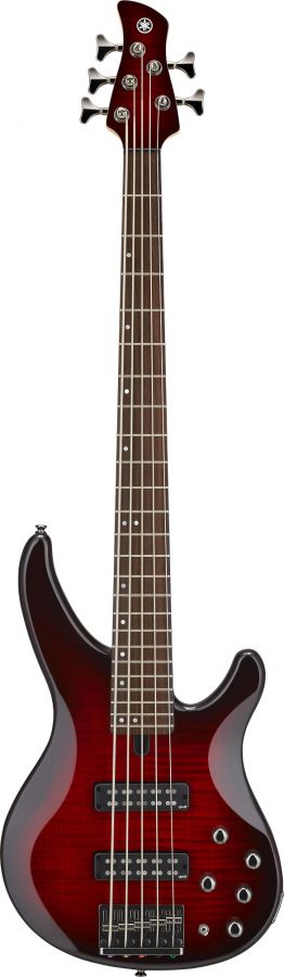Yamaha TRBX605FM 5-String Electric Bass Guitar - Image 3